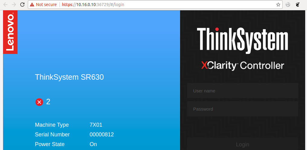 after open remote web ui